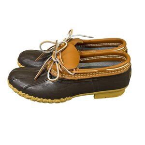 L.L. Bean Brown and Tan Winter Boots